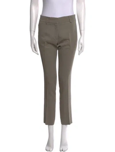 Pre-owned Etro Straight Leg Pants In Neutral