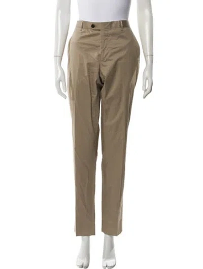Pre-owned Etro Straight Leg Pants In Neutral