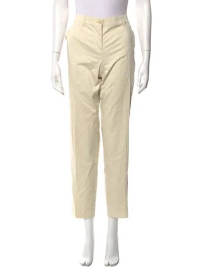 Pre-owned Etro Straight Leg Pants In Neutral