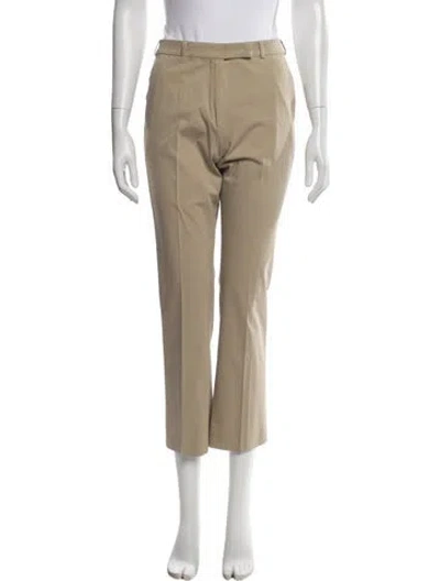 Pre-owned Etro Straight Leg Pants In Neutral