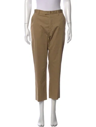 Pre-owned Etro Straight Leg Pants In Neutral