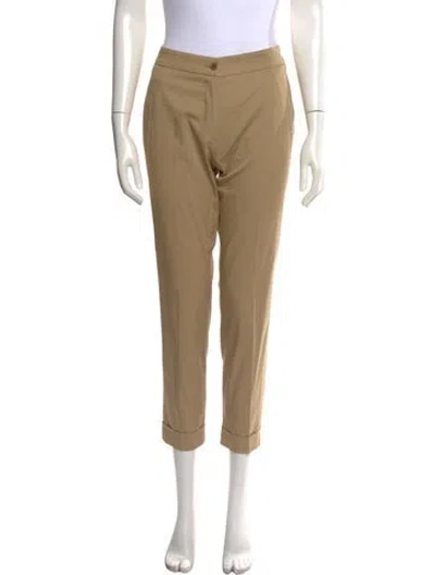 Pre-owned Etro Straight Leg Pants In Neutrals