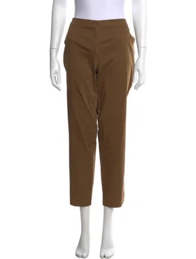 Pre-owned Etro Straight Leg Pants In Neutrals