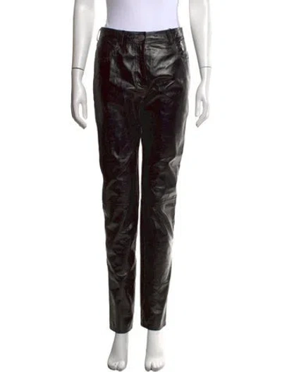 Pre-owned Etro Straight Leg Pants W/ Tags In Black