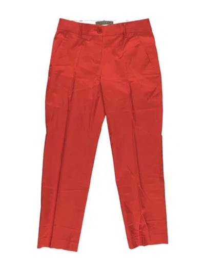 Pre-owned Etro Straight Leg Pants W/ Tags In Orange