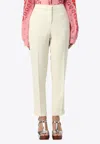 Etro Jacquard Wool Straight Pants