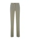 Etro Embroidered-detail Five-pocket Design Jeans In Multi