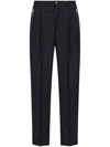 Etro Wool Blend Single Pleat Pants