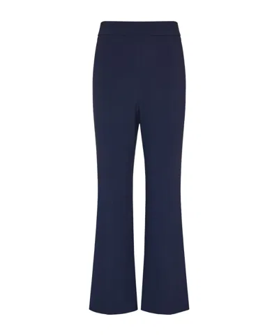 Etro Straight Trousers In Blue