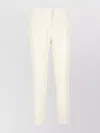 Etro Straight Trousers With Back Pocket And Turn-up In Neutral