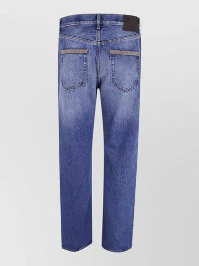 Etro Straight-leg Denim Jeans In Blue