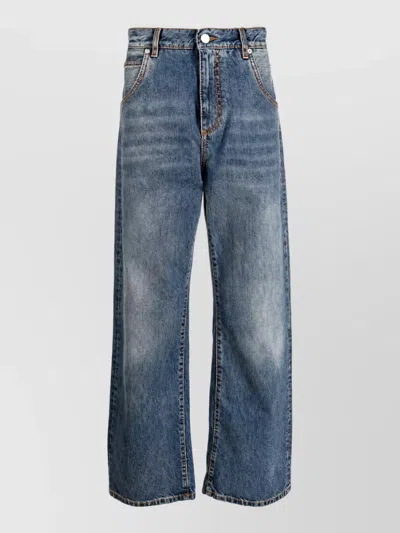 Etro Straight-leg Jeans In Blue