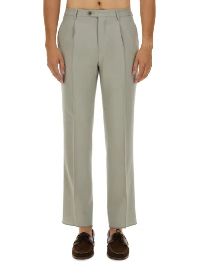 Etro Men Straigth Leg Pants In Gray