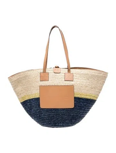 Pre-owned Etro Straw Tote