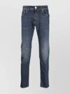 Etro Streamlined Low-rise Skinny Trousers In White