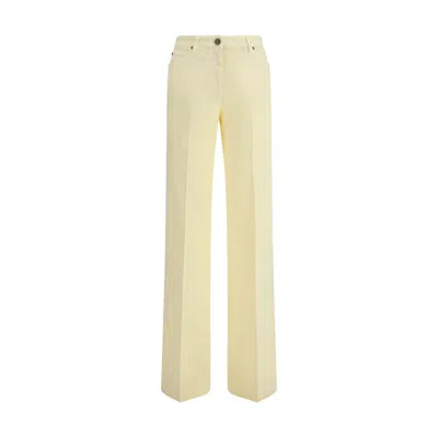 Etro Women Stretch Jeans In Yellow