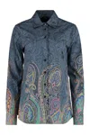 Etro Paisley Print Button-up Shirt