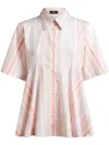 Etro Stripe Shirt In Pink