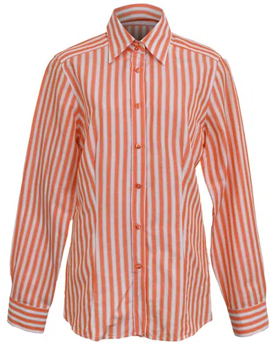 Pre-owned Etro Striped Button-down Shirt, Size It 46 (authentic Pre-loved)