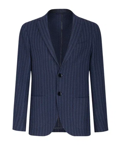 ETRO ETRO SINGLE BREASTED STRIPED BLAZER