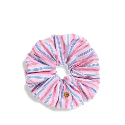 Etro Striped Cotton Jacquard Hair Clip In Multi