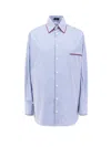 Etro Striped Cotton Poplin Shirt