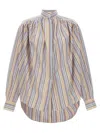 Etro Women's Blouse With Stripe Pattern Shirt | Size 38 | Wria0006 In Multi