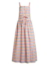 Etro Striped Dress In Multi