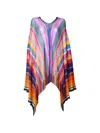 Etro Striped Fringed Jacket In Multi