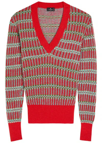 ETRO ETRO STRIPED KNIT JUMPER