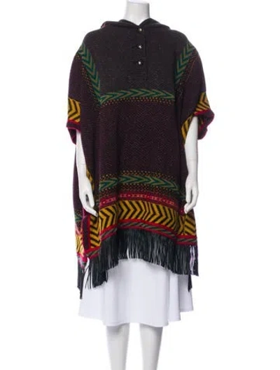 Pre-owned Etro Striped Mock Neck Sweater W/ Tags In Black