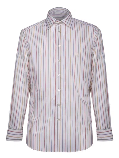 Etro Striped Multicolor/white Shirt
