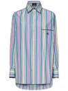 Etro Multi-coloured Striped Cotton Shirt Women