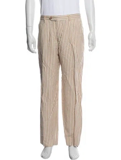 Pre-owned Etro Striped Pants In Multi