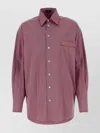 ETRO STRIPED PATTERN SHIRT WITH CHEST POCKET