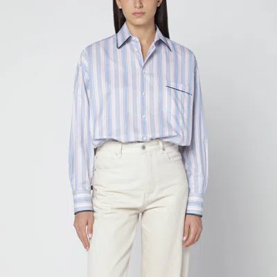 ETRO ETRO STRIPED POPLIN SHIRT WOMEN