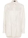 Etro Pegaso-embroidered Striped Shirt