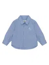 Etro Striped Shirt In Blue
