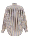 Etro Women's Blouse With Stripe Pattern Shirt | Size 38 | Wria0006 In Multicolor