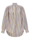 Etro Women Blouse With Stripe Pattern In Multi