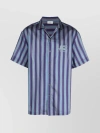 ETRO STRIPED SHIRT WITH CLASSIC COLLAR AND CHEST POCKET