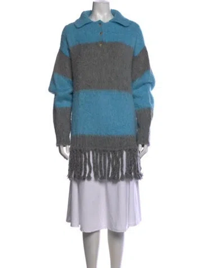 Pre-owned Etro Striped Sweater In Blue