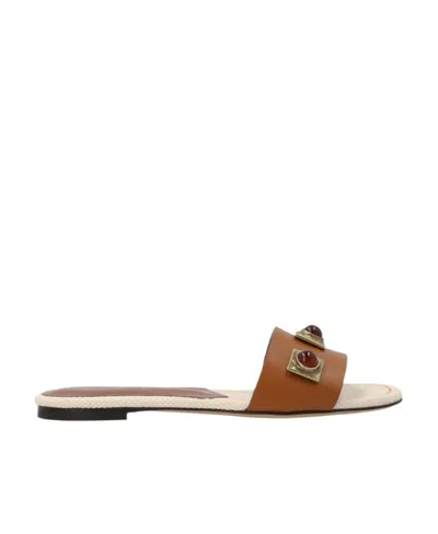 ETRO ETRO OPEN-TOE CRYSTAL EMBELLISHMENT SCANDALS