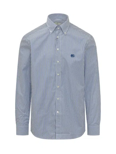 Etro Stylish Button-down Shirt In Blue