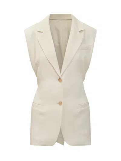 Etro Stylish Gilet For Spring/summer 2025 In White