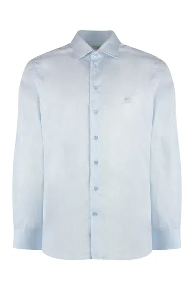 Etro Stylish Paisley Shirt For Men In Blue