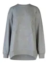 Etro Cotton Crew Neck Sweatshirt In Gris