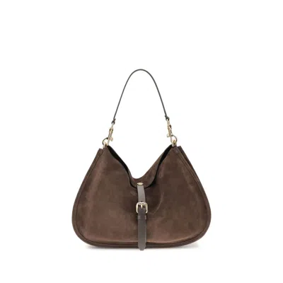 ETRO SUEDE PONY SHOULDER BAG