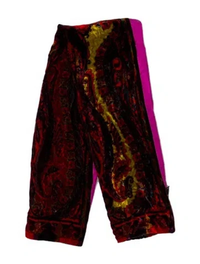 Pre-owned Etro Suede Scarf In Purple