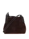 Etro Suede Shoulder Bag